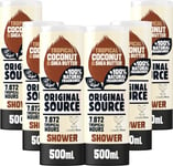 Original Source Coconut and Shea Butter Shower Gel, 100 Percent Natural Vegan, 6