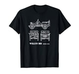 1941 Willys MB WWII Army T-Shirt