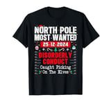 North Pole Most Wanted Conduct Caught Picking On The Elves T-Shirt