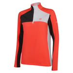 Dare 2b Default Core Stretch Veste Polaire Femme, Fiery Coral/Charcoal Grey, FR : XL (Taille Fabricant : 16)