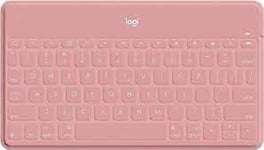 Logitech Keys-To-Go Wireless Bluetooth Keyboard, QWERTY Scandinavian Layout - Pink