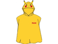 Pokémon Pikachu Poncho Badlakan med huva - 100 % bomull