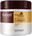 Maca Power Hair Collagen Treatment Natural Argan Oil Hair Mask Deep Conditioning