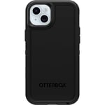OtterBox Defender XT Coque pour iPhone 15 Plus / iPhone 14 Plus avec MagSafe, Antichoc, anti-chute, robuste, supporte 5 x plus de chutes que la norme militaire, Noir, Livré Sans Emballage