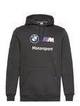 Bmw Mms Ess Hoodie Fleece Sport Sweat-shirts & Hoodies Hoodies Black PUMA Motorsport