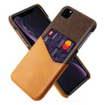 Bofink iPhone 11 Pro skal med korthållare - Orange