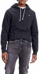 Levi's Mens Sweatshirt Hoodie, Mineral Black, XL UK