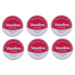 (SIX PACKS) Vaseline Lip Therapy Rosy Lips 20g
