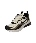 Nike Childrens Unisex Air Max 270 React Gs White Trainers - Size UK 6