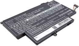 Kompatibelt med Lenovo ThinkPad Yoga 12(20DL-L005AAU), 14,8V, 3150mAh