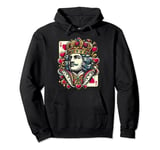 King Of Hearts Playing Cards Halloween Deck Of Cards Poker Pullover Hoodie