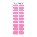 Love'n Layer Solid Poppy Pink 20 st