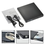Slim USB 2.0 External CD-RW DVD ROM Drive Writer Reader Burner For Laptop PC UK