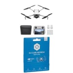 Bundle DJI Mini 3 Fly More (DJI RC) + Card DJI Care Refresh 1-Year Plan (DJI Mini 3) - Mini Drone Caméra Léger Et Pliable Avec Vidéo 4K HDR, Temps De Vol De 38 Minutes, C0