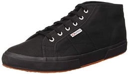 Superga 2754 Cotu, Unisex Adults' Hi-Top Sneakers, Black(Full Black) 3.5 UK (36 EU)