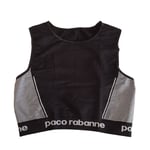 PACO RABANNE Bodyline Black & White Sports Bra Ladies Size M/L NEW RRP75