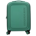 Mandarina Duck Logoduck Suitcase and Rolling Suitcase, 40 x 55 x 20/23 (L x H x W), Dark Forest, Cabin, LOGODUCK +