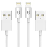 2 pack Syncwire Iphone Charger Cable - [MFi-Certified] 2M (2 PACK) British