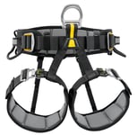 NEW FALCON Sele - PETZL: Svart/Gul - Stl 2