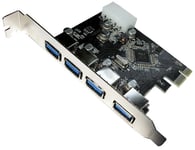 DYNAMODE - 4 Port USB 3.0 PCI-Express Card