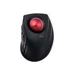 ELECOM Trackball Mouse M-DPT1MRBK 8-Button Wired / Wireless / Bluetooth NEW