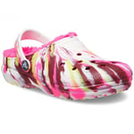 Crocs Childrens/Kids Classic Marble Lined Clogs - 3 UK