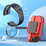 Aolion Nintendo Switch Joy-Con Armbandshållare 360-grader Rotation 2-pack Grå