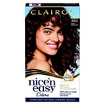Clairol Nice'n Easy Crme Oil Infused Permanent Hair Dye 4BG Dark Burgundy 177ml