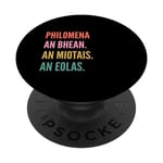 Funny Irish First Name Design - Philomena PopSockets Swappable PopGrip