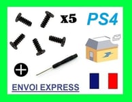 Vis noir X 5 cruciforme pour manette ps4 ps3 neuf  et Tournevis crusiforme