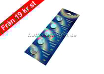 5 st CR1620 knappcellsbatteri
