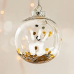 Baby Art christmas ball - fairy transparent
