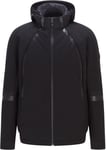 New HUGO BOSS black AJ BXNG Athlesire sports gym track jacket coat Large £420