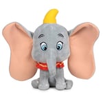 Famosa Softies Peluche Dumbo avec Son du Film Disney, 28 cm, Texture Douce et Douce, avec Son Amusant, à Offrir aux garçons et aux Filles de Tout âge (760021772)