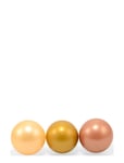Magni Leksaker Plastic Balls In Net. 3 Colors; Khaki, Sand And Beige. Multi/patterned