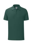 Fruit Of The Loom Iconic Polo - Forest Green - S