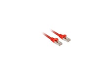 Sharkoon patch netværks kabel SFTP, RJ-45, Cat.7a raw kabel (rød, 7.5 meter)