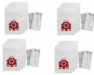 20 X Fjm 3d Type Vacuum Cleaner Hoover Bags For Miele Compact C1 , Compact C2