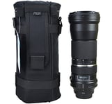Maxsimafoto - Lens Bag Pouch LP7N for Nikon 200-500mm f5.6E ED VR AF-S Lens (lens fits without lens hood)
