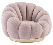 Bella Vista Collection - Monroe Snurrfåtölj Rosa