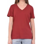 T-Shirt Rouge Femme Superdry Lightweight