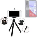 Smartphone Tripod mobile stand for TCL 40 SE aluminum