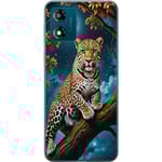Motorola Moto E13 Genomskinligt Skal Leopard