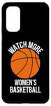 Galaxy S20 Watch More Women's Basketball women girls sports coach fans Case