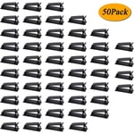 Kabelhantering, 50-pack självhäftande kabelhållare för Ethernet-kablar