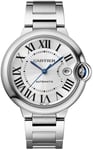 Cartier WSBB0040 Ballon Bleu De Cartier Sølvfarvet/Stål Ø40 mm