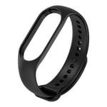 Strap for Xiaomi Mi Smart Band 6, Adjustable Colourful Replacement Watch Bracelet, Soft Breathable TPU Watch Band Waterproof Sport Strap Accessory for Mi Smart Band 6 - Black
