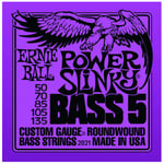 5-kielisen bassokitaran kielisarja Ernie Ball Power Slinky