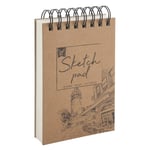 Ritblock 11x16,5cm med spiralbindning 9788775377145