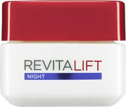 L'Oreal Paris Revitalift Night Cream, Face Moisturiser  Pro Retinol, Ivory, 50ml